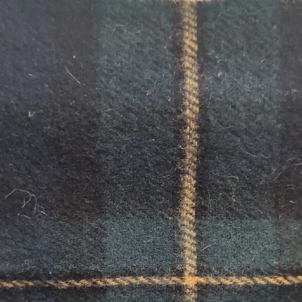 Polo Ralph Lauren Vintage Men's Plaid 80% Wool/20% Nylon Scarf Green/Blue/Brown